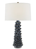 Sunken Blue Table Lamp