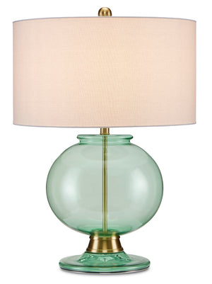 Jocasta Green Table Lamp