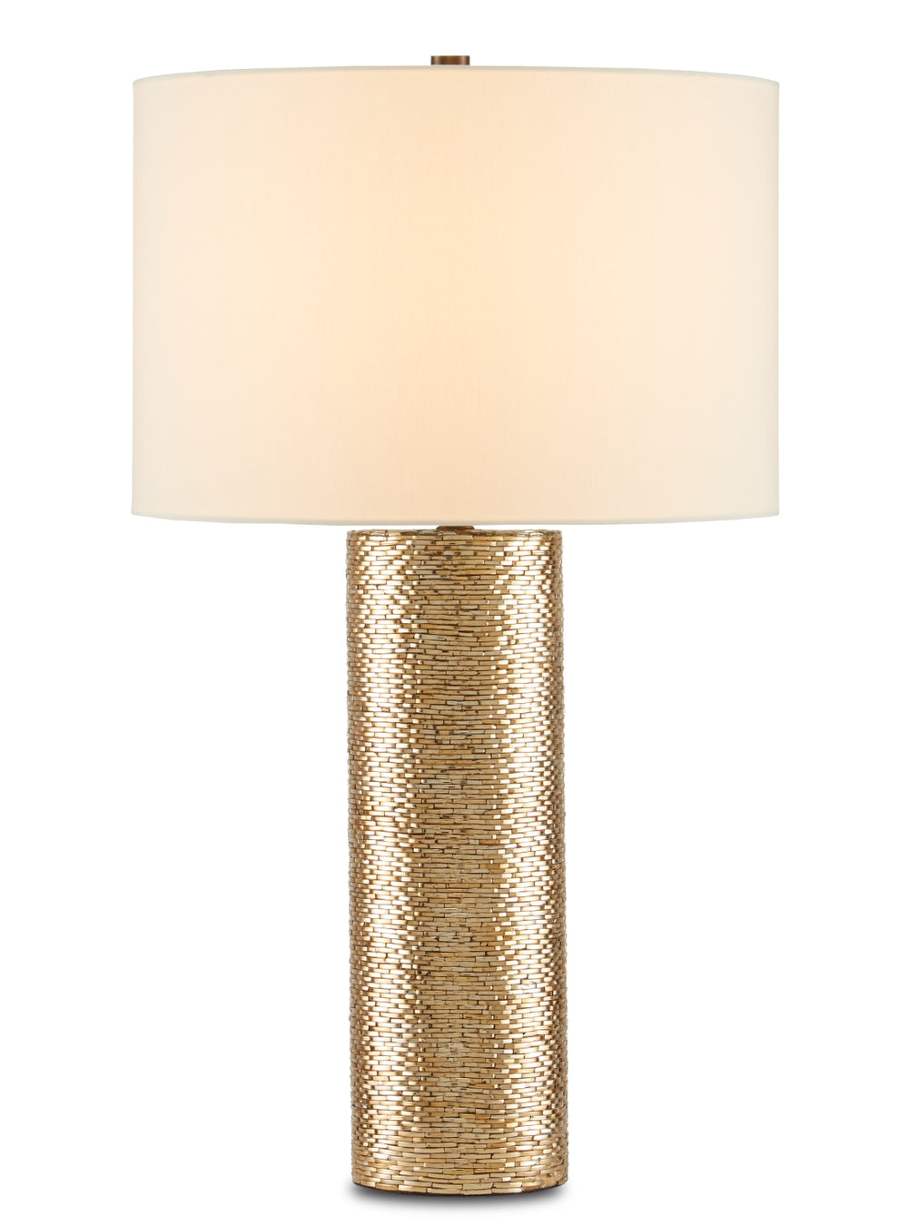 Glimmer Gold Table Lamp - Stunning Mosaic Design with Handcrafted Glass, Perfect for Elegant Decor