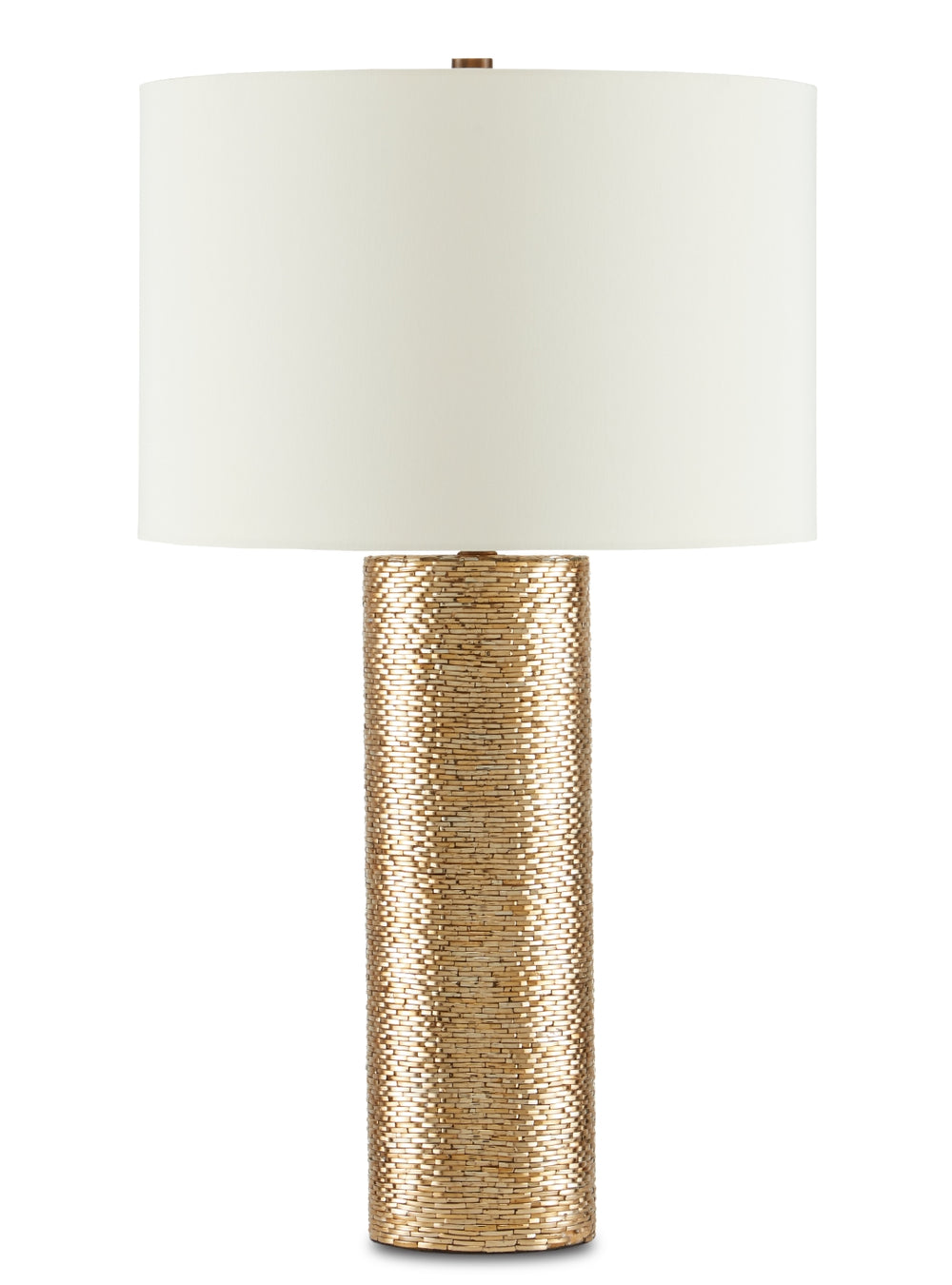 Glimmer Gold Table Lamp - Stunning Mosaic Design with Handcrafted Glass, Perfect for Elegant Decor