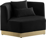 Marquis Velvet Contemporary Chair