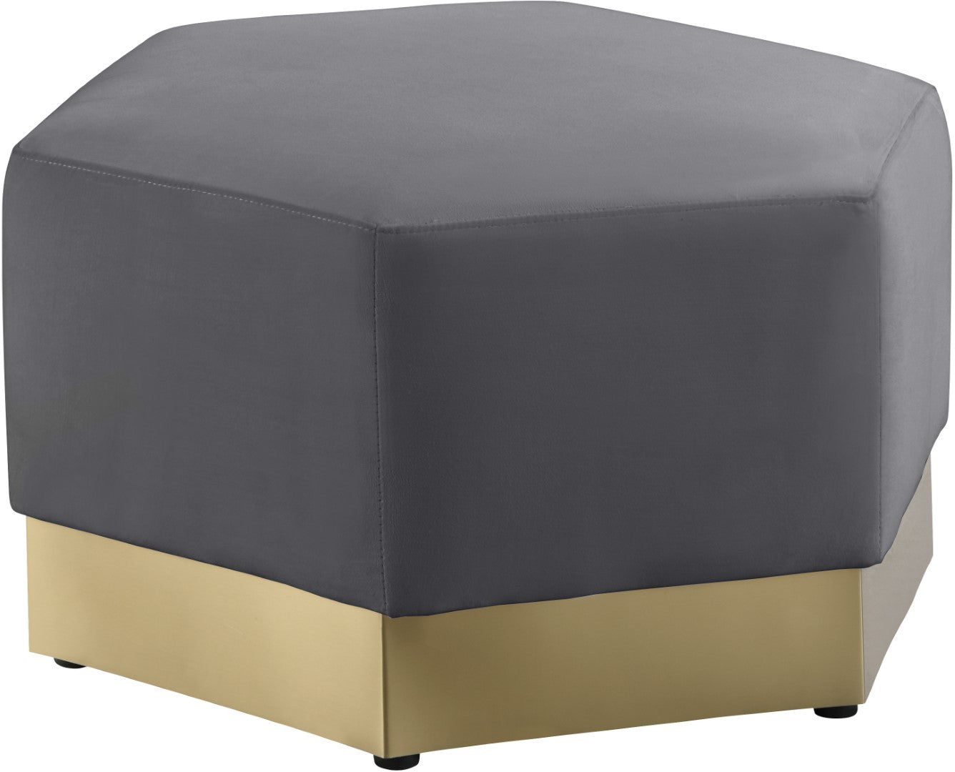 Meridian Furniture Marquis Ottoman - Thumbnail 3