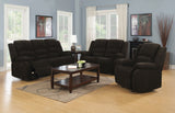 Gordon Casual Glider Recliner - Plush Chocolate Chenille with Cool Gel Memory Foam for Ultimate Comfort