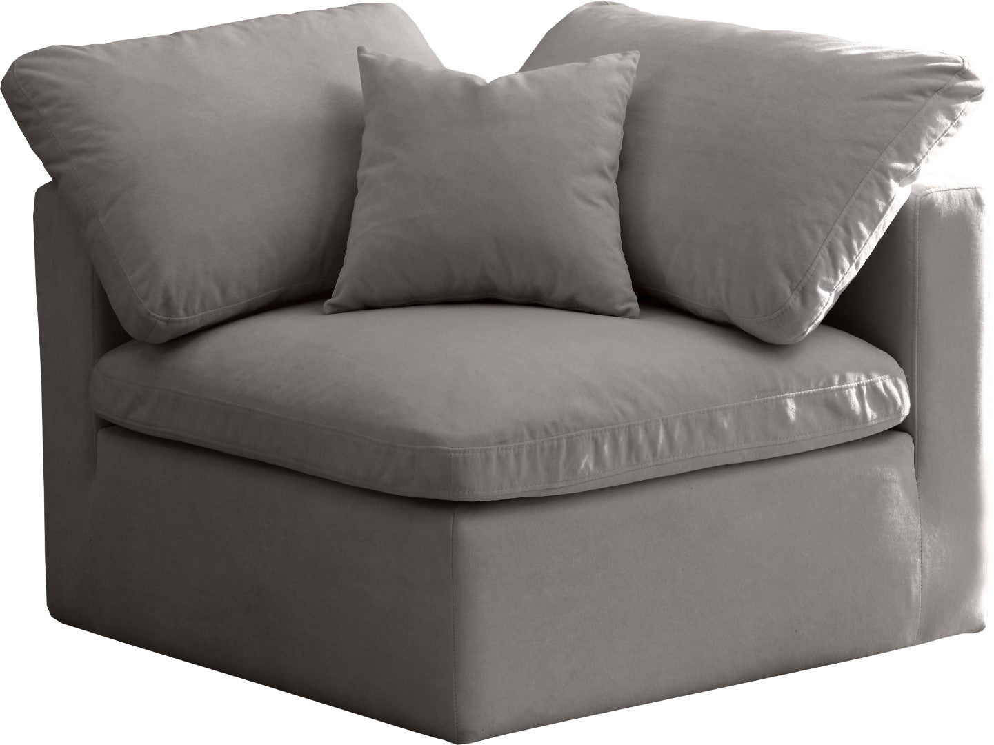 Meridian Furniture Cube Corner Chair - Thumbnail 3
