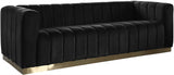 Marlon Velvet Contemporary Sofa