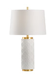 Mountain Pine Lamp - Snow