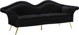 Lips Velvet Contemporary Sofa