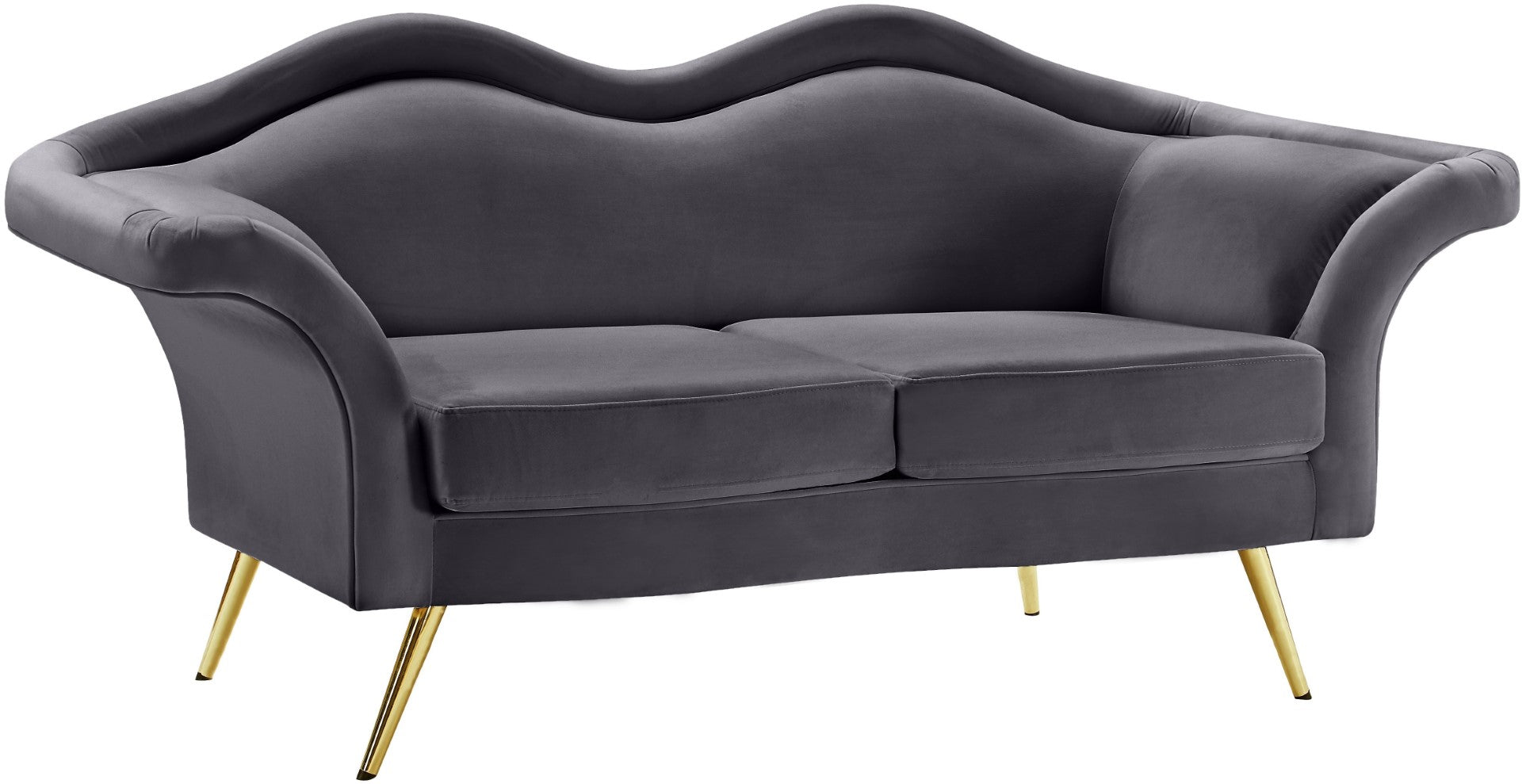 Meridian Furniture Lips Loveseat - Thumbnail 4