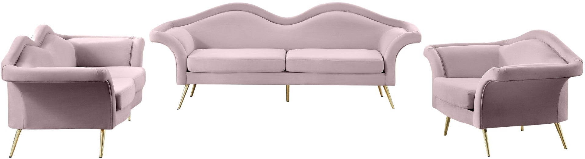 Meridian Furniture Lips Loveseat - Thumbnail 3