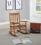 Contemporary Slat Back Youth Rocking Chair
