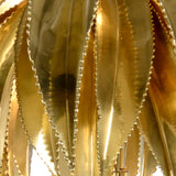 Gold Wild Palm Lamp (Lg)