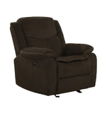 Jennings Modern Upholstered Power Glider Recliner with Memory Foam for Ultimate Comfort Experience