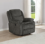 Jennings Modern Upholstered Power Glider Recliner with Memory Foam for Ultimate Comfort Experience