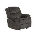 Jennings Modern Upholstered Motion Glider Recliner