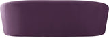 Riley Velvet / Engineered Wood / Foam Contemporary Purple Velvet Sofa - 91" W x 35.5" D x 29.5" H