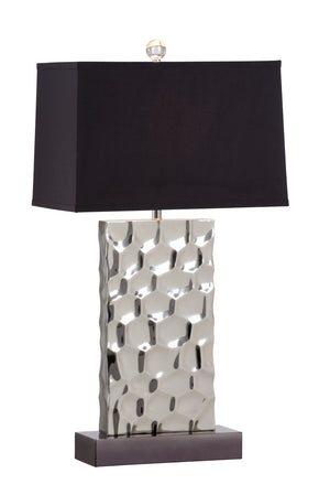 Hammered Honeycomb Lamp