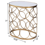 Butler Specialty Talulah Oval Marble Accent Table 6123025