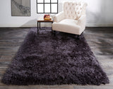 Beckley 3in Pile Shag Rug, Plush, Odessey/Dark Gray, 9ft-6in x 13ft-6in Area Rug