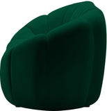 Elijah Velvet / Engineered Wood / Foam Contemporary Green Velvet Sofa - 93.5" W x 34" D x 31" H