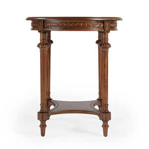 Butler Specialty Hellinger Olive Ash Round End Table 6162101