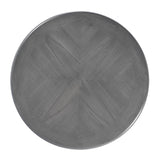 Butler Specialty Hellinger Gray Round Lamp Table 6162418