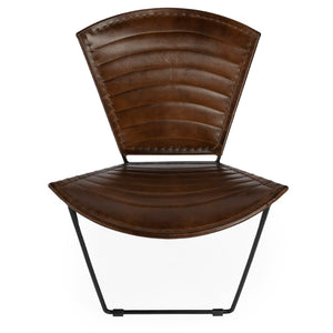 Butler Specialty Felix Iron & Leather Accent Chair 6167140