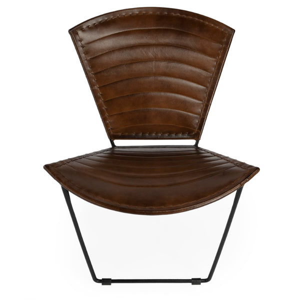 Butler Specialty Felix Iron & Leather Accent Chair 6167140