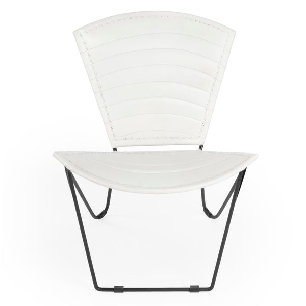 Butler Specialty Felix Iron & Leather Accent Chair 6167411