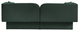 Marcel Boucle Fabric / MDF / Foam Contemporary Green Boucle Fabric Sofa - 91" W x 28" D x 32.5" H