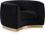 Julian Velvet Contemporary Chair