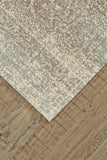 Fiona Distressed Ornamental Rug, Gray/Rose Brown, 9ft-2in x 12ft-2in Area Rug