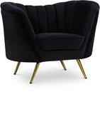 Margo Velvet Contemporary Chair