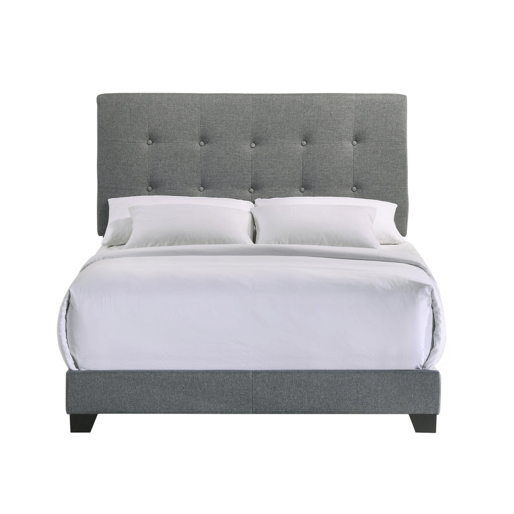 Intercon Addysonbeds Contemporary Addyson Upholstered Full Bed UB-BR-ADYFUL-GNM-C UB-BR-ADYFUL-GNM-C