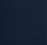 Cube Linen Textured Fabric / Engineered Wood / Foam Contemporary Navy Durable Linen Textured Armless - 36" W x 36" D x 26" H