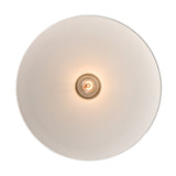 Surf 16'' Wide 1-Light Semi Flush Mount - Textured White