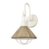 Cape May 15.5'' High 1-Light Sconce - White Coral