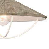 Cape May 14'' Wide 1-Light Pendant - White Coral