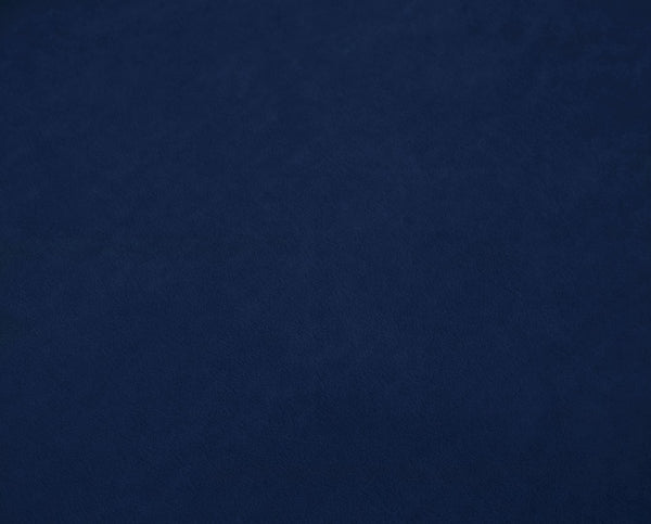 Cozy Velvet / Fiber / Engineered Wood Contemporary Navy Velvet Cloud-Like Comfort Modular Armless Sofa - 78" W x 40" D x 32" H