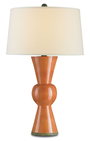 Upbeat Orange Table Lamp