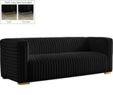 Ravish Velvet Contemporary Sofa