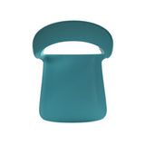 Kipford Indoor Plastic Chair, Teal Noble House