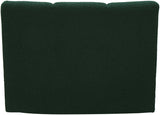 Infinity Boucle Fabric / Engineered Wood / Foam Contemporary Green Boucle Fabric Modular Chair - 43" W x 36" D x 33" H