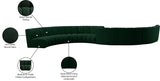 Infinity Boucle Fabric / Engineered Wood / Foam Contemporary Green Boucle Fabric 8pc. Modular Sectional - 268" W x 75" D x 33" H