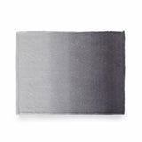 Frontage Modern Sherpa Throw Blanket, Gray and White