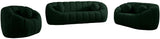 Elijah Boucle Fabric / Engineered Wood / Foam Contemporary Green Boucle Fabric Sofa - 93.5" W x 34" D x 31" H