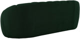 Elijah Boucle Fabric / Engineered Wood / Foam Contemporary Green Boucle Fabric Sofa - 93.5" W x 34" D x 31" H