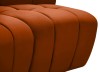 Limitless Velvet / Engineered Wood / Foam Contemporary Cognac Velvet 15pc. Modular Sectional - 173" W x 173" D x 31" H