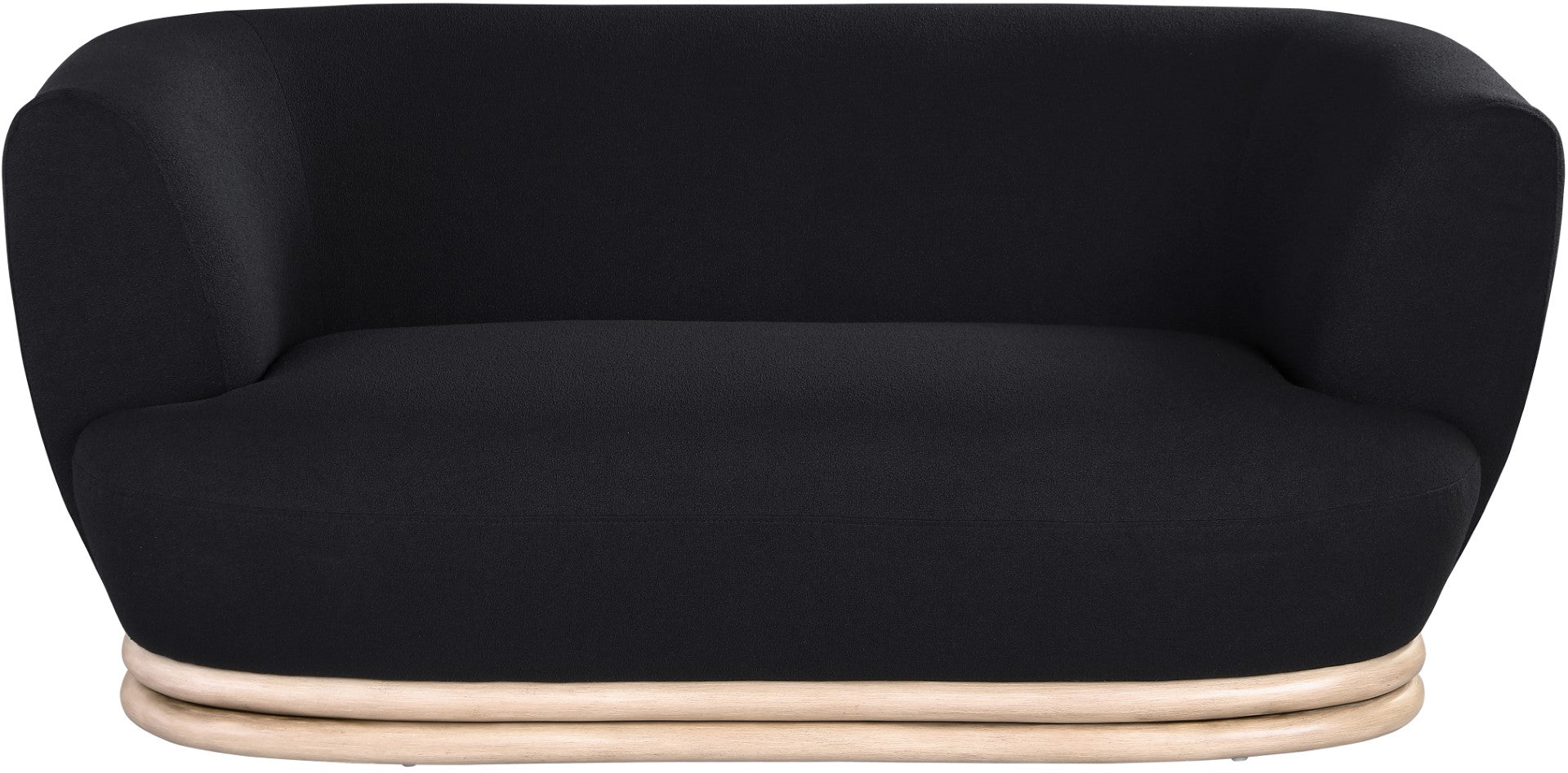 Kipton Boucle Fabric Loveseat - Thumbnail 5