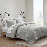 Madison Park Essentials Nimbus Casual 100% Polyester 7 Piece Comforter Set MPE10-960