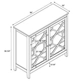 Fetti White Large Cabinet